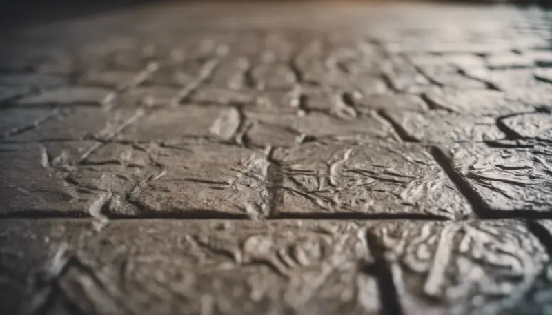 decorative stamped concrete flooring option