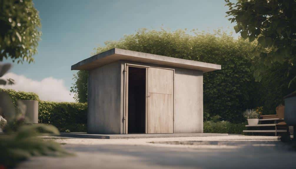 concrete shed base instructions