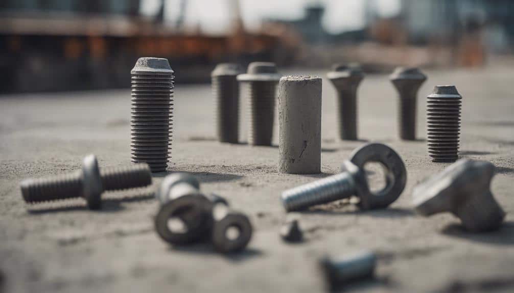 concrete anchors for various applications