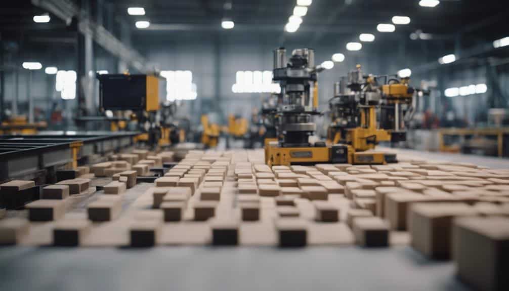 detailed production of products