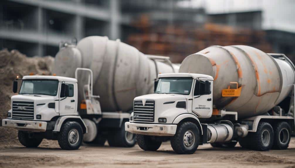 concrete truck capacity factors