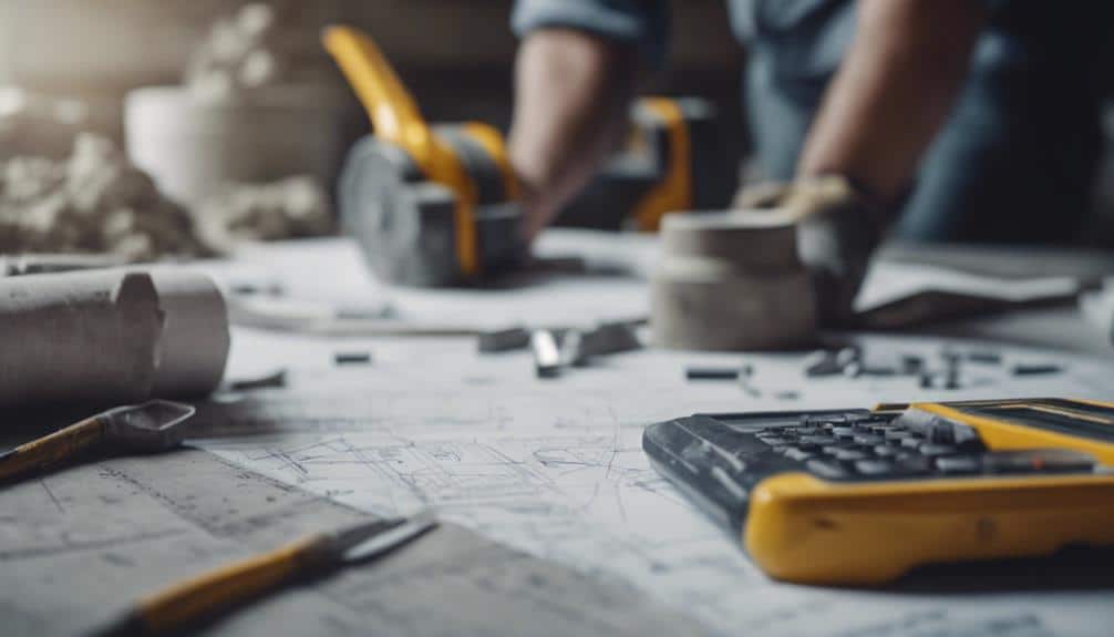 measuring concrete mix volume