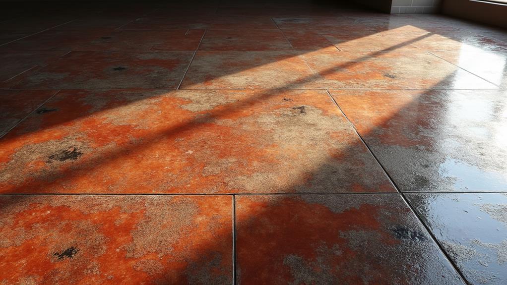 decorative stained concrete surfaces