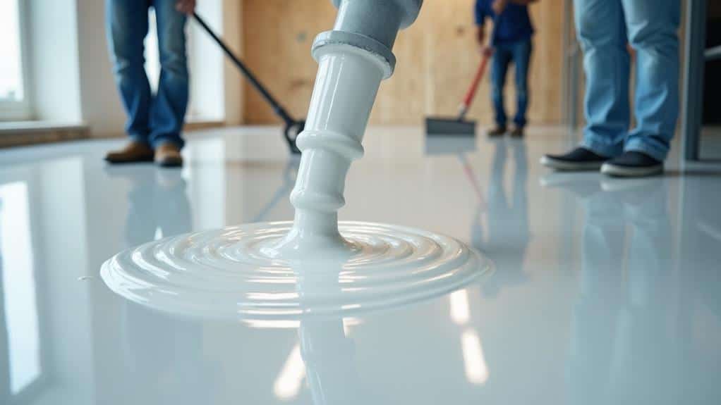 advantages of liquid screed