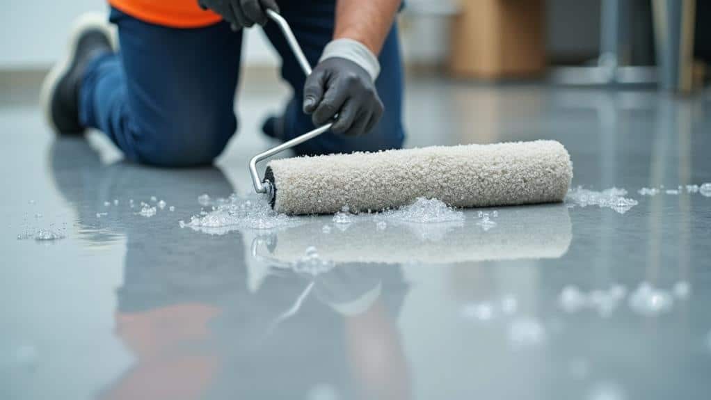 epoxy coating application steps