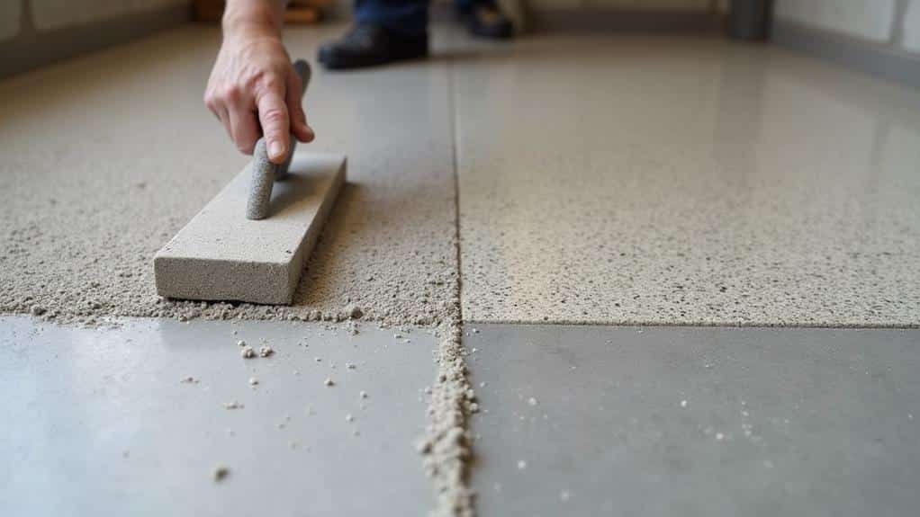screed versus concrete comparison