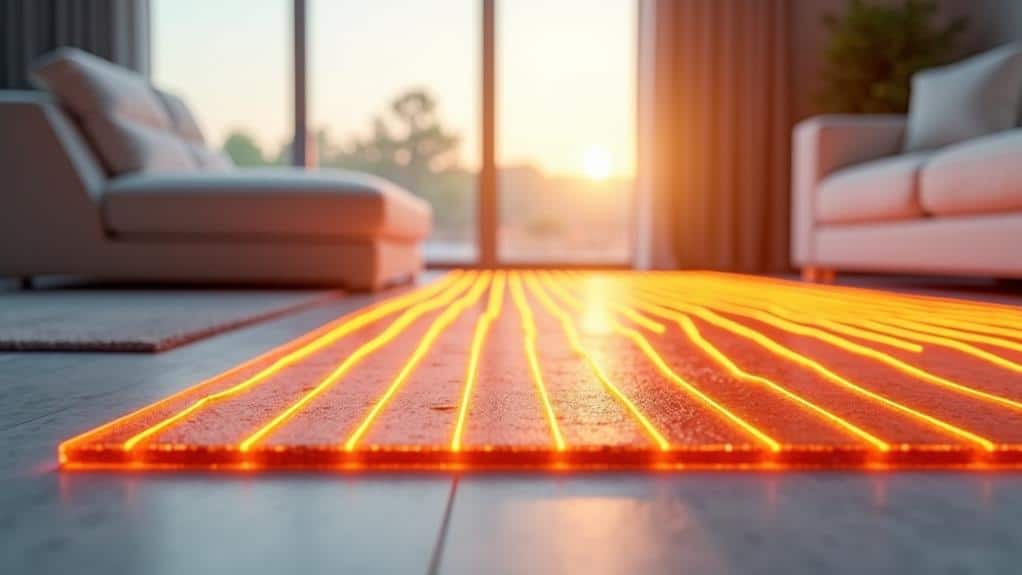 underfloor heating compatibility considerations