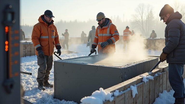 cold weather concrete precautions