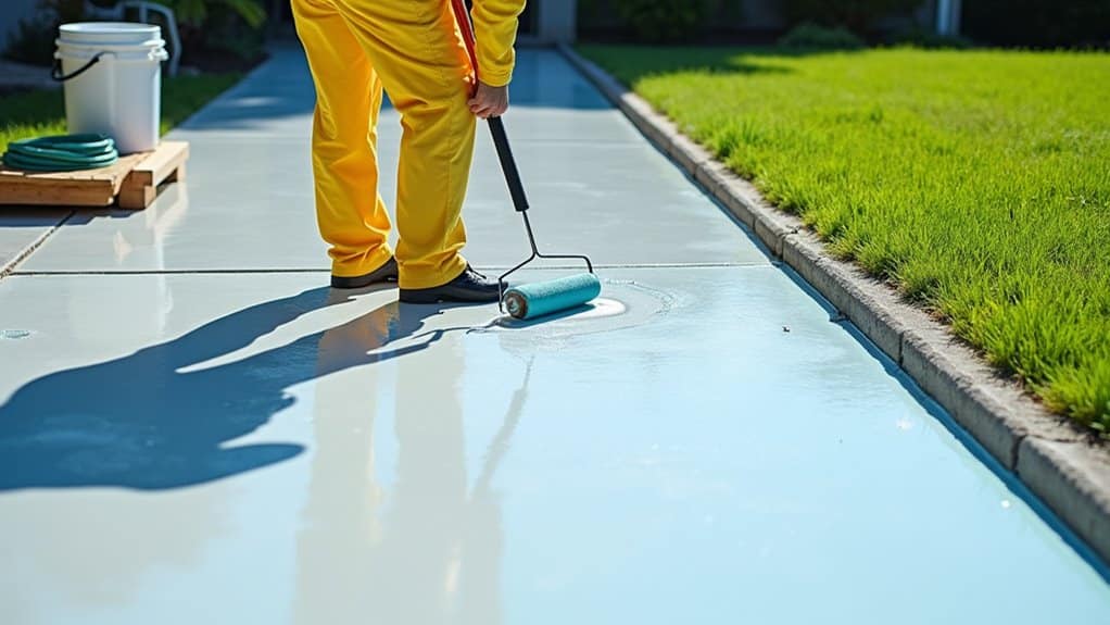 protecting concrete driveway surfaces