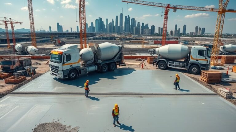 concrete for infrastructure projects