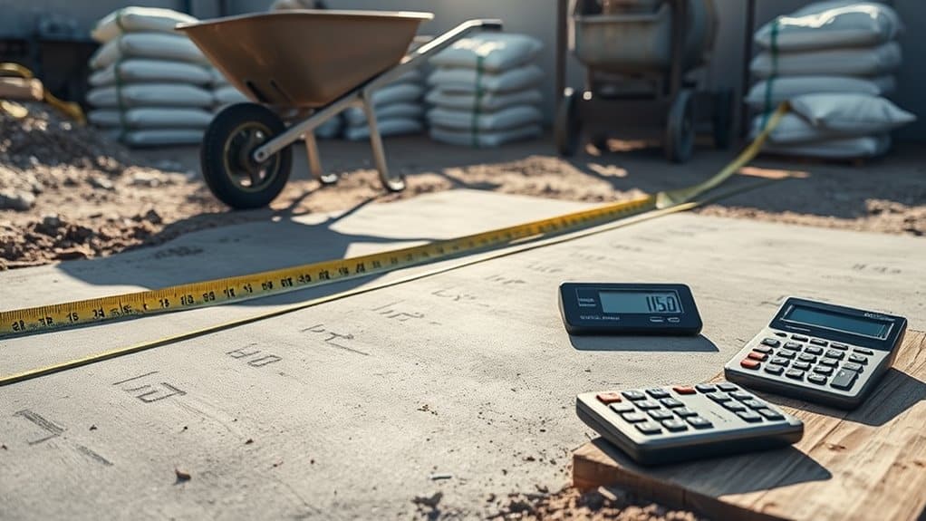 required quantity calculation process