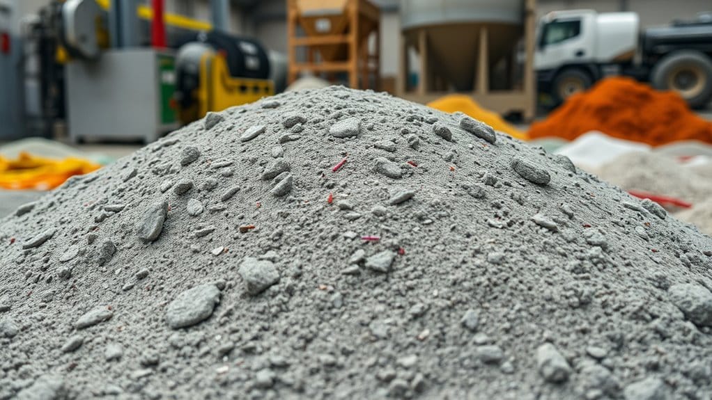 fiber reinforced concrete production process