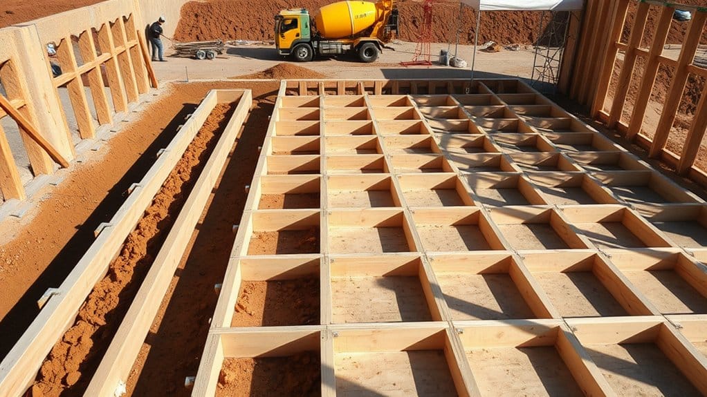 formwork installation and stability