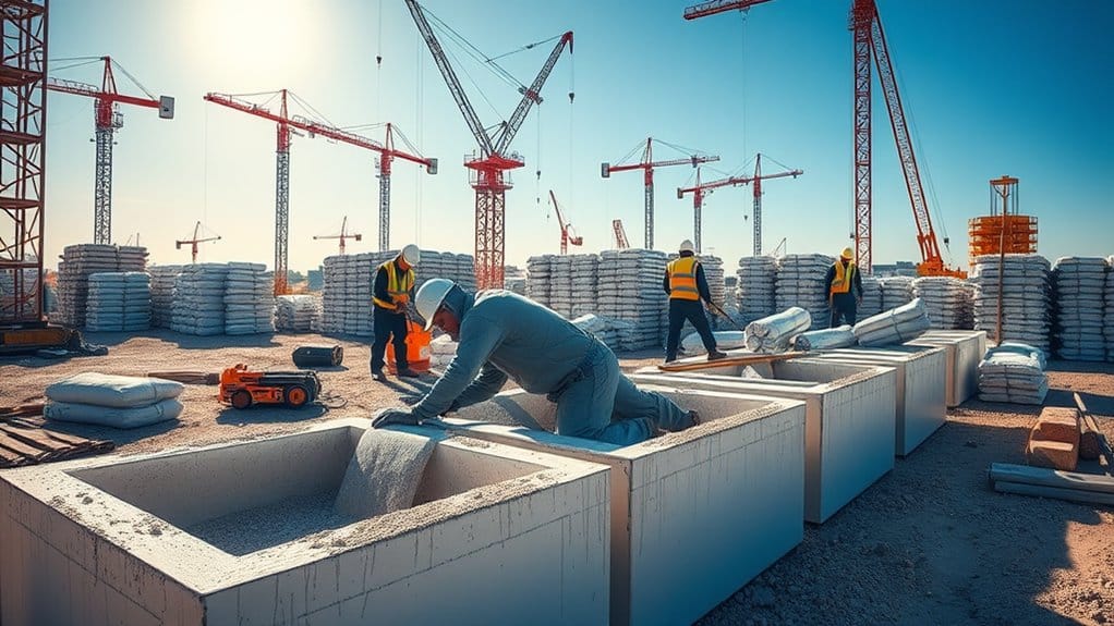 lightweight concrete mixture definition