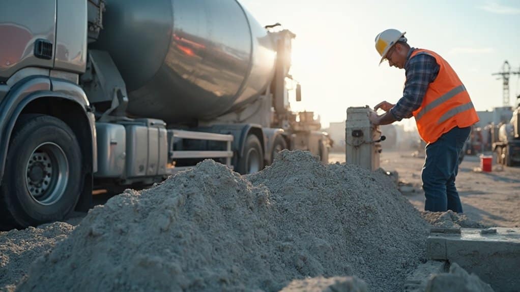 ready mix concrete testing standards