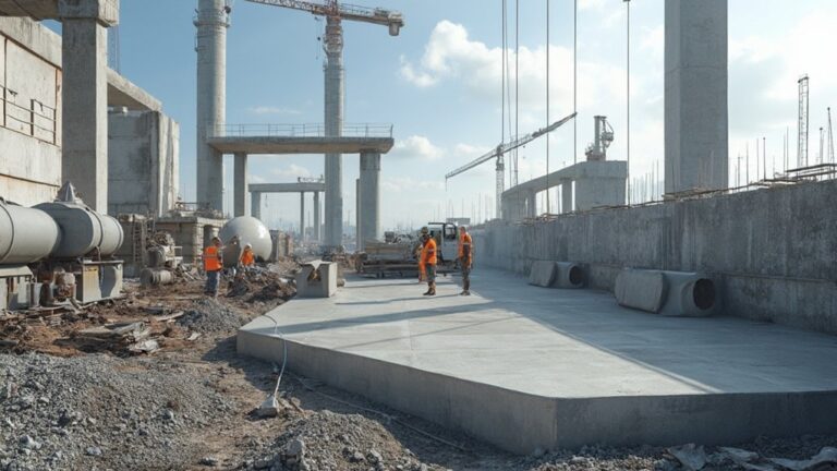 concrete applications in construction