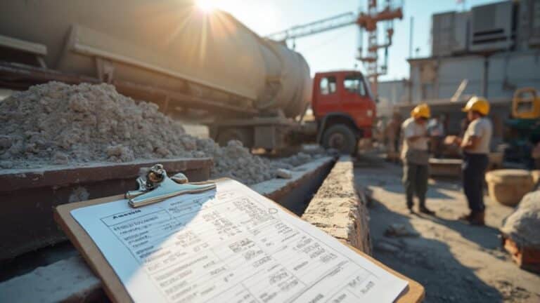 delivery fees influence concrete costs