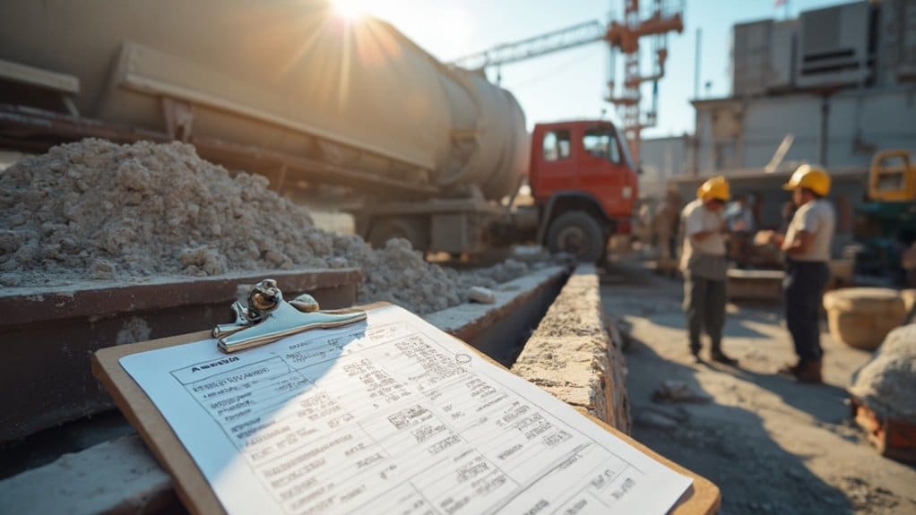 delivery fees influence concrete costs