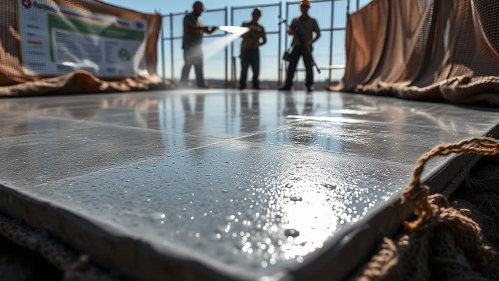 properly maintaining concrete surface