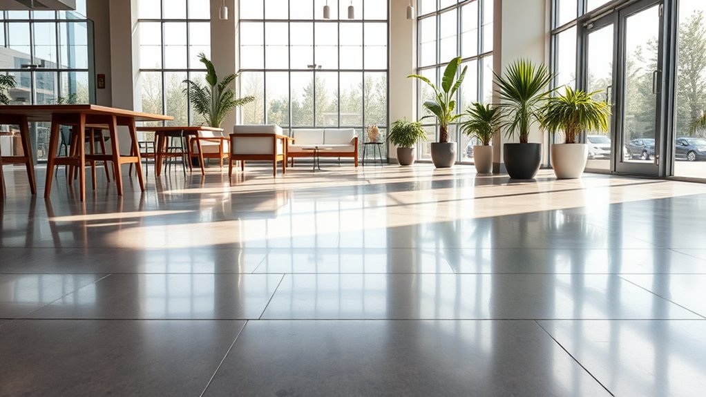 cost effective polished concrete floors