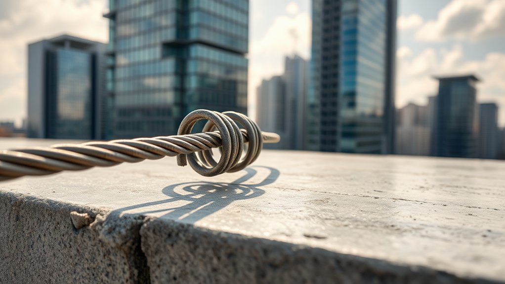 steel reinforcement in construction