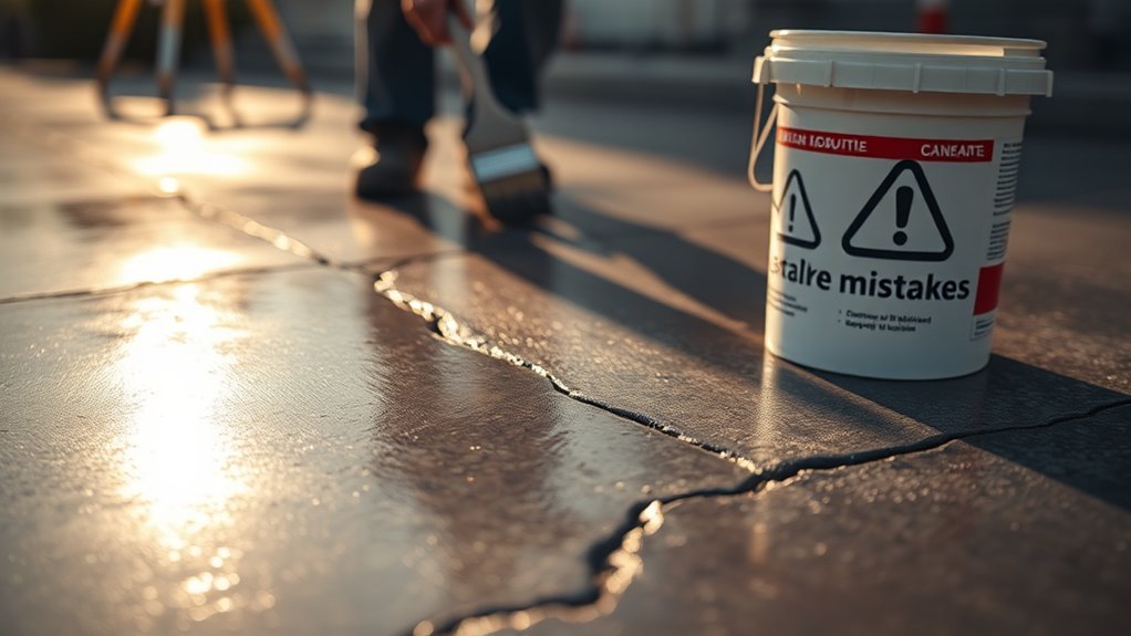 avoid common sealing mistakes
