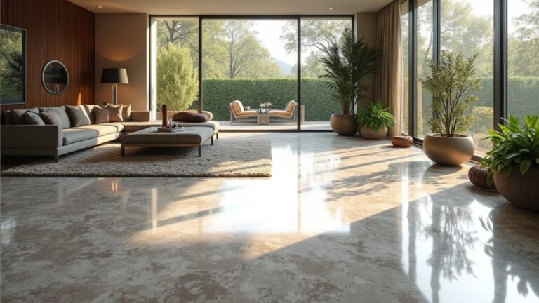 concrete overlays for interiors