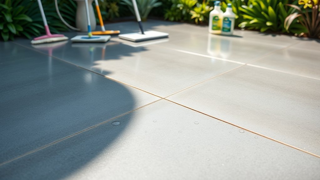 effective concrete cleaning methods
