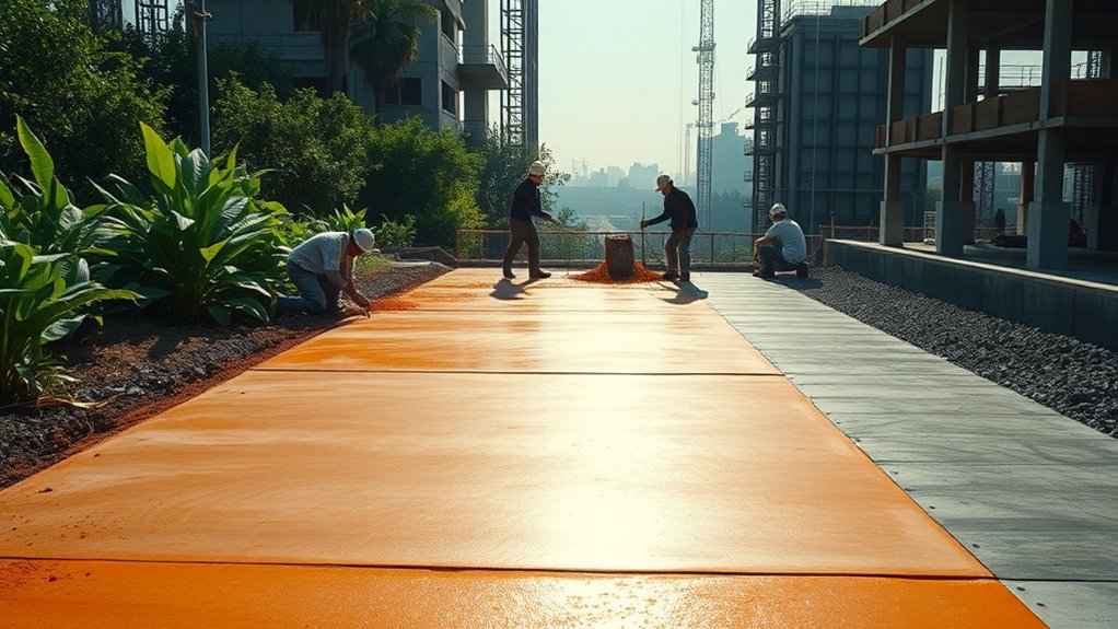 geopolymer concrete reduces emissions