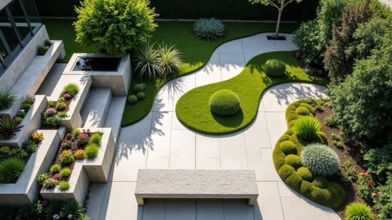 innovative concrete landscaping ideas