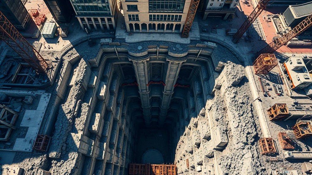 skyscraper foundation load management