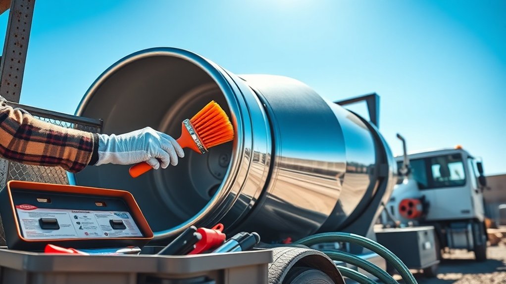 concrete mixer operational guidelines