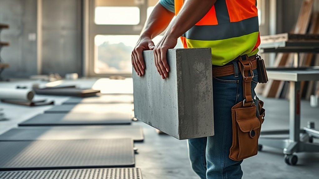 ergonomic solutions for concrete workers