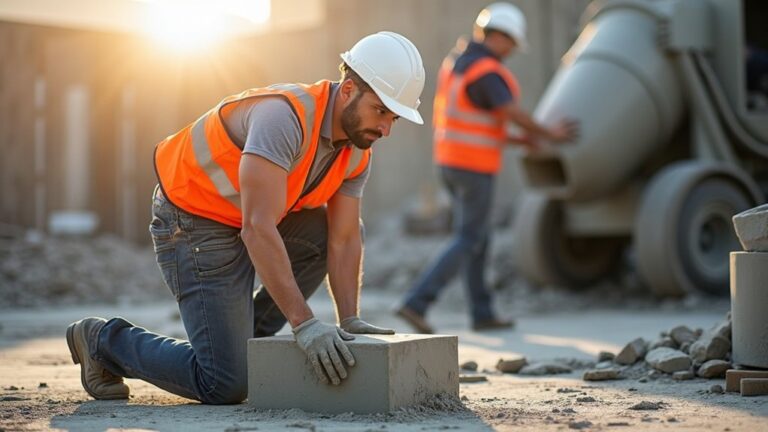 ergonomics enhance concrete worker safety