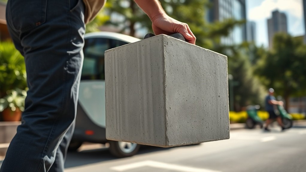 lightweight concrete enhances ergonomics
