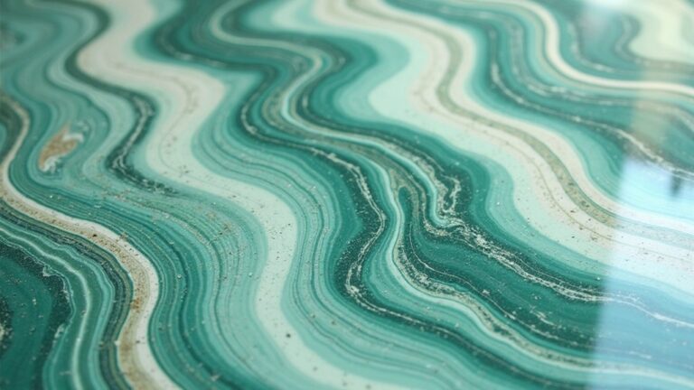 marble effect on concrete