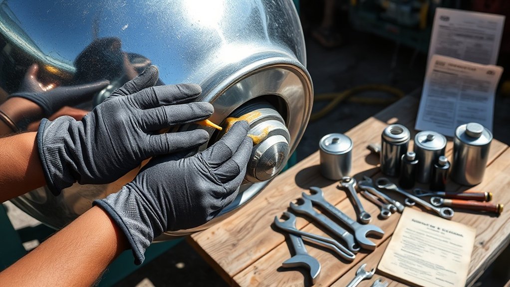 regular lubrication and maintenance