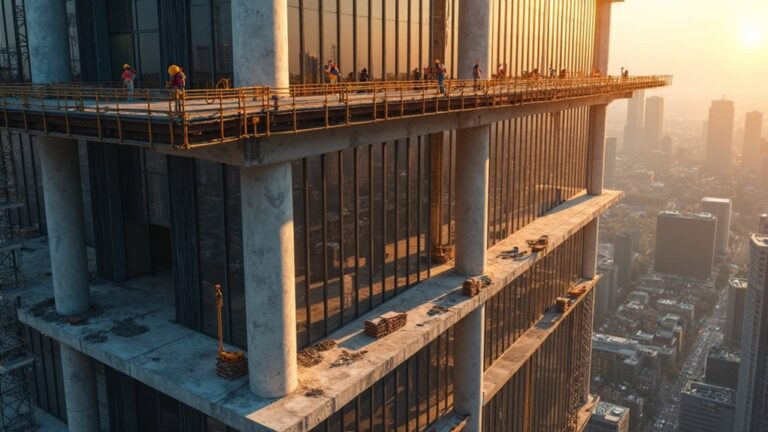 reinforced concrete high rise construction