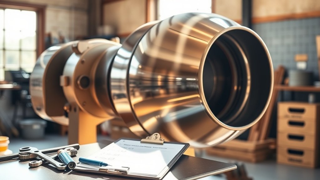 scheduled concrete mixer maintenance