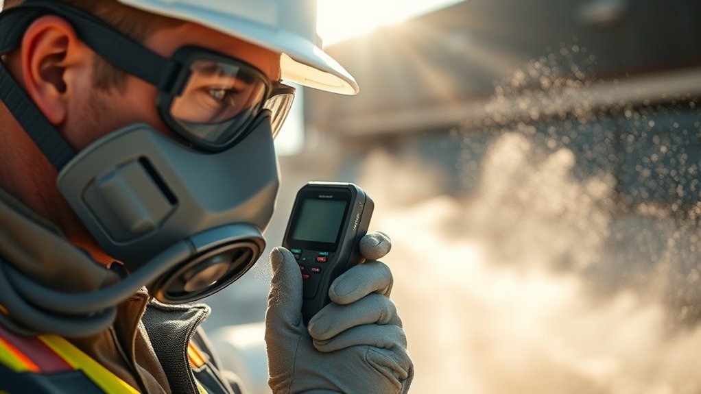 silica monitoring for safety