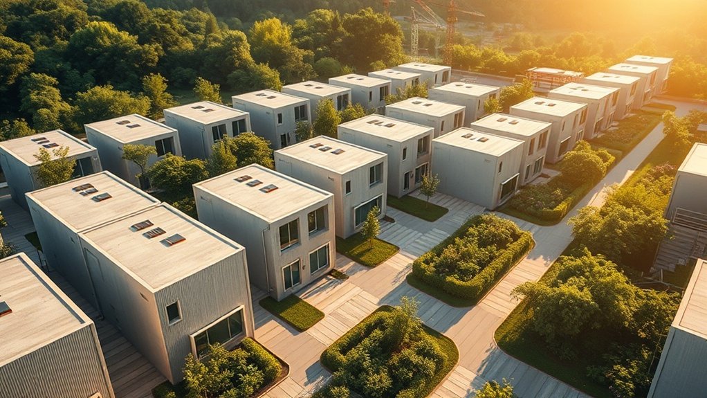 sustainable precast concrete housing