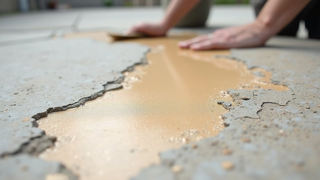 concrete repair discoloration solutions