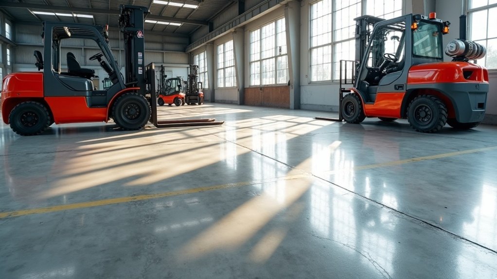 heavy machinery concrete design