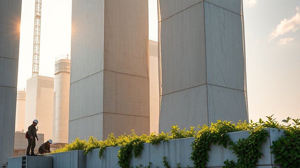 low carbon concrete benefits sustainability