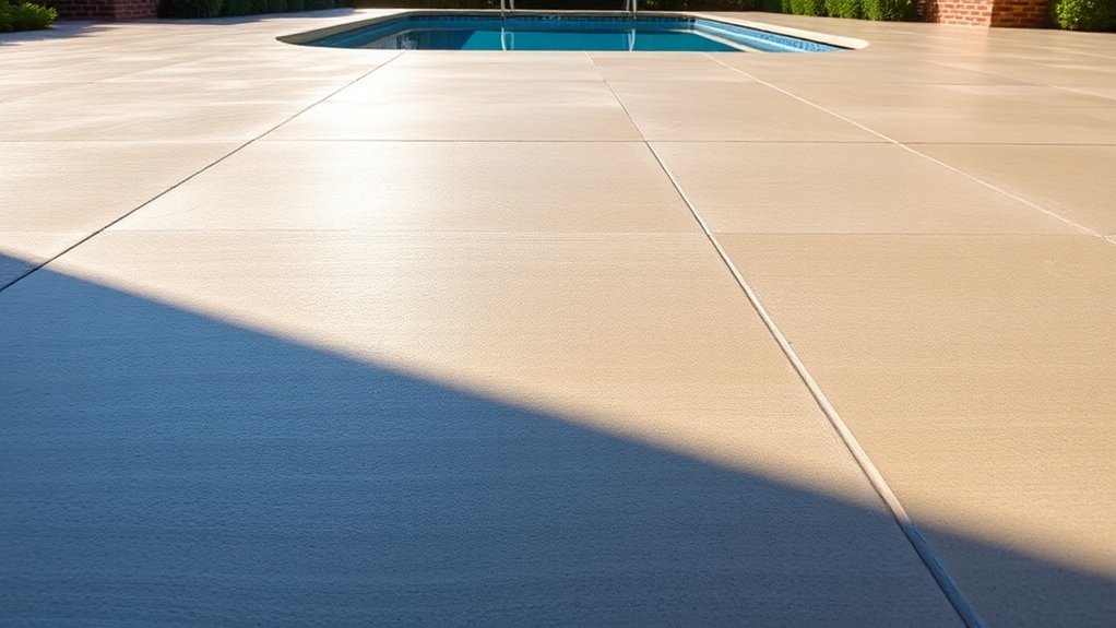 slip resistant durable pool surfaces