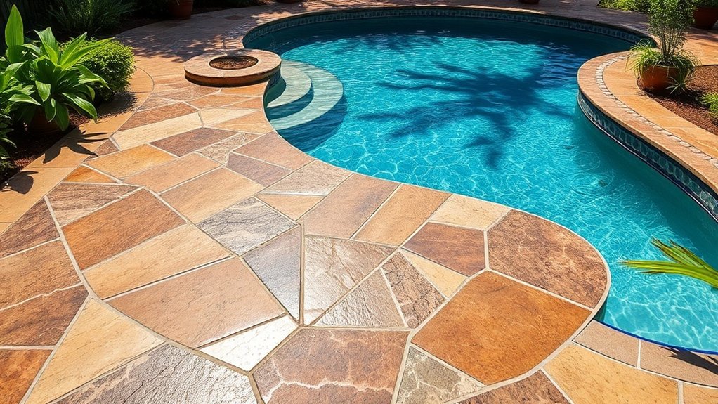 stylish durable pool overlays