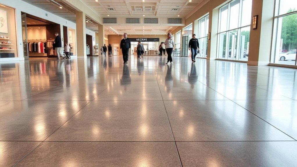 thermal efficiency through concrete