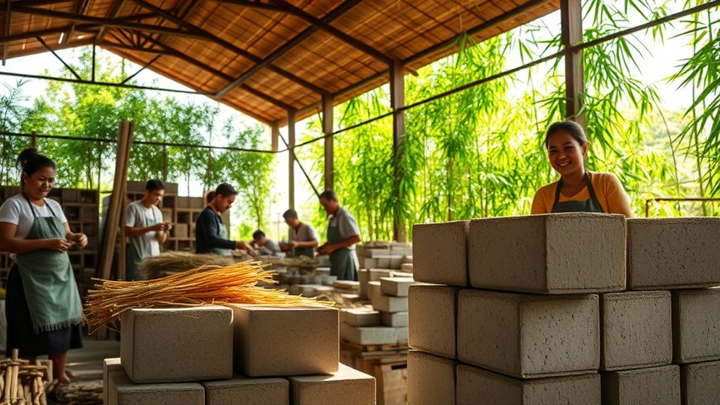 bamboo industry job creation