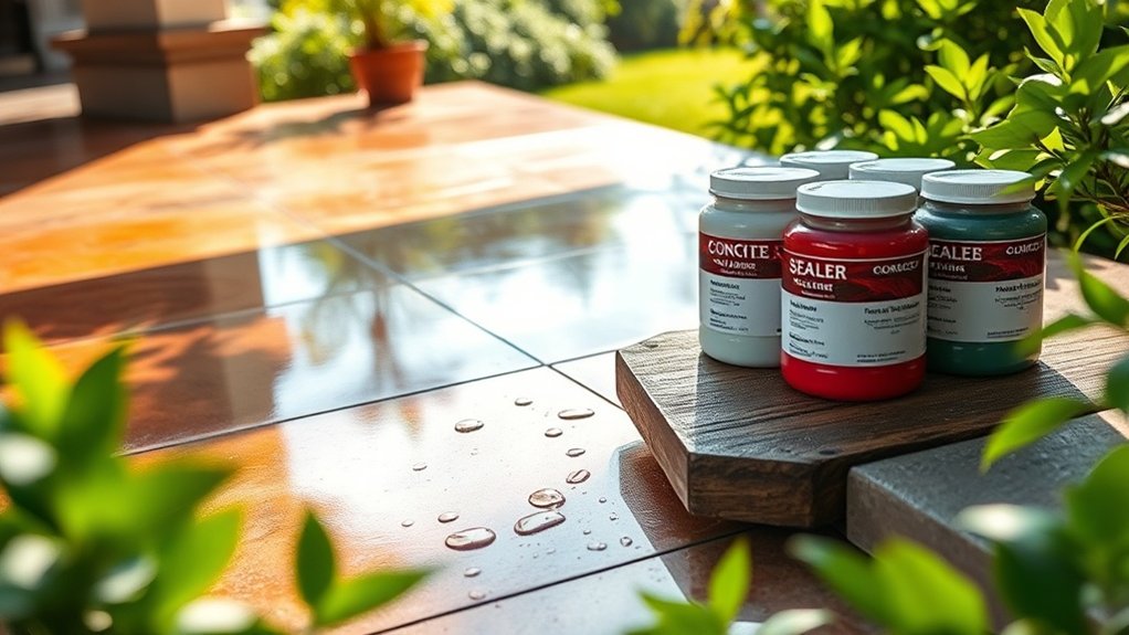 concrete sealer types overview