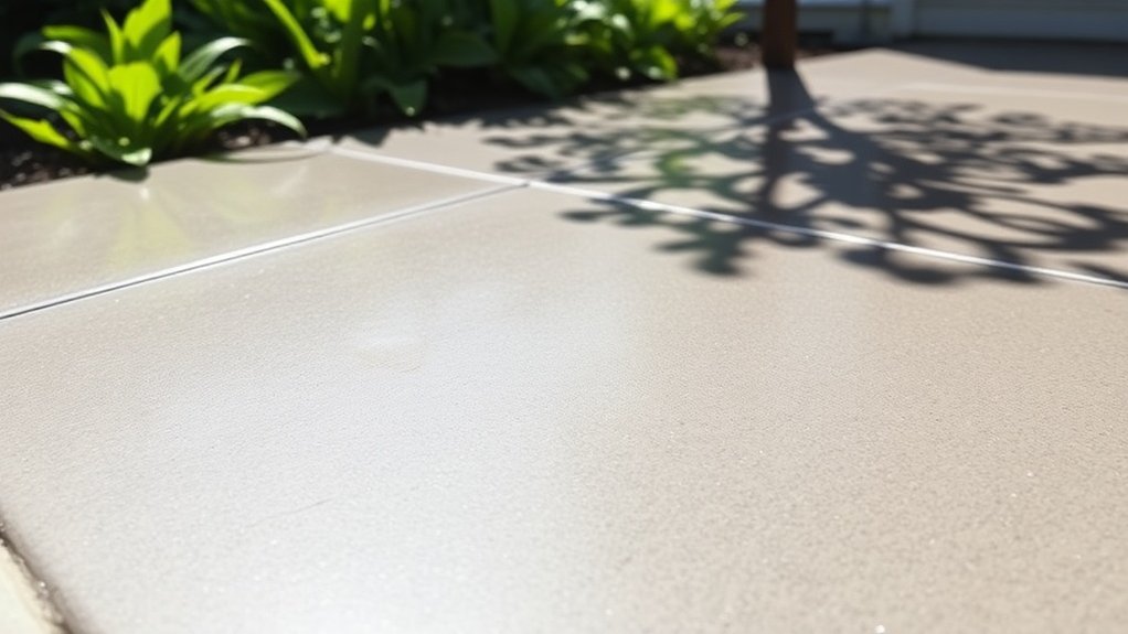regular sealing prolongs concrete